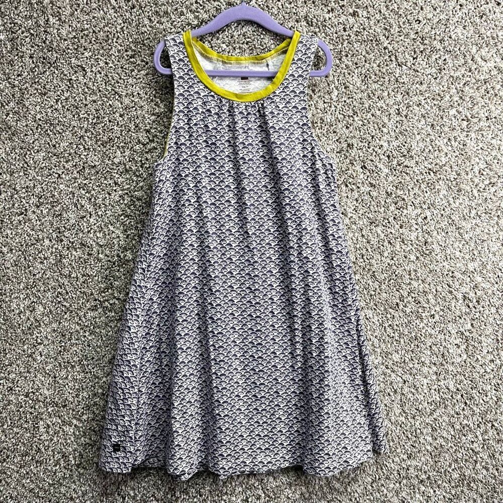 Tea Collection Dress Girls 10 Patterned Sleeveless A-Line